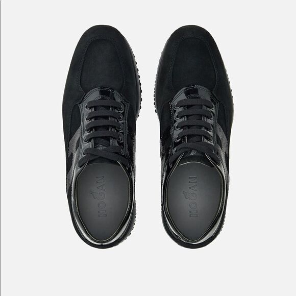 HOGAN Interactive Black Sneakers Sequins Luxury - Picture 4 of 15